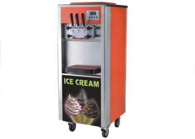 China 20-30L/H Two Flavors Rainbow Ice Cream Mahine / Commercial Ice Cream Freezer for sale