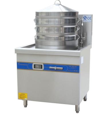 Chine Cuisinière chinoise à vapeur en acier inoxydable Cuisinière à vapeur à tête unique Cuisinière à vapeur ultra-silencieuse et facile à nettoyer à vendre