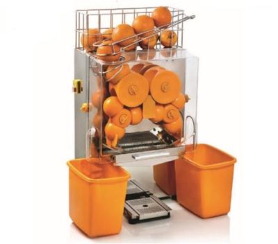 China Automatische Oranje Juicer 20 Oranje/min Transparant Materiaal van de Schutblad Oranje Verwerking Te koop