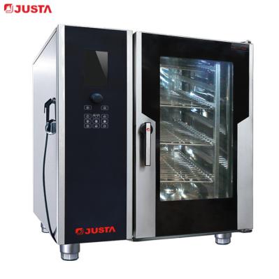 China Cozimento do forno 10-Tray Combi da escala elétrica de JUSTA que cozinha o forno EWR-10-11-H à venda