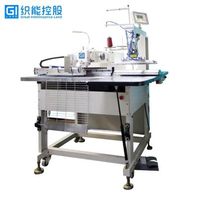 China Programmable GI LAND Fully Automatic Pocket Tying Industrial Pattern Sewing Machine With Folded Pocket Function for sale