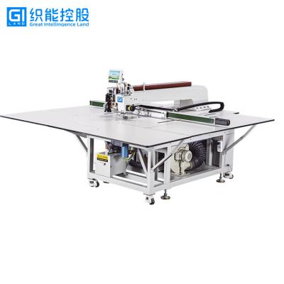 China High Quality GI Large Hook Land Gauge 360-Degree Lockstitch Rotary Apparel Sewing Machine for sale