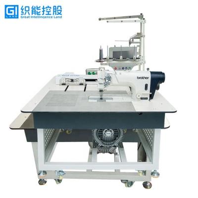 China Nc Automatic High Productivity Programmable Lockstitch Industrial Double Lockstitch Brother Land Gi Industrial Sewing Machine Needle for sale