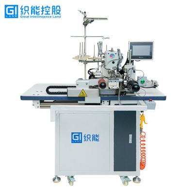 China Edge Trimmer Gi Earth Chain Point Industrial Tubular Bottom Hemming Sewing Automatic Computer Sewing Machine for sale