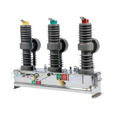 China Vacuum 10kv High Voltage Outdoor Circuit Breaker ZW32-12G 630A Column Switch Circuit Breaker Manual Circuit Breaking With Isolation for sale