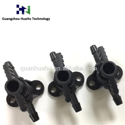 China Print Shops Ink System Bulk Tube Joint , Tube Connector With Two Nozzles for sale