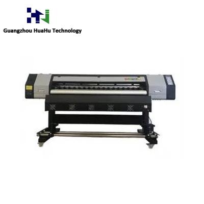 China Outdoor hotels 3.2M inkjet printer in double dx5 heads Tecai printing machine for sale