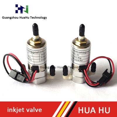 China Brand New Good Quality Inkjet Printer Valve Solenoid Valve 24V 8W Way Valve For Phaeton/Infiniti/Flora Challenger/Gongzheng Solvent 3 for sale