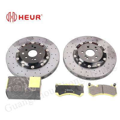 China Disco de freno cerámico de carbono HEUR para Mercedes-Benz E63s W213 (Actualización) 380mm conjunto delantero en venta