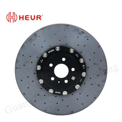 China HEUR Brake Carbon Ceramic Disc For Audi RSQ8 Modification 440*40MM Front Set for sale