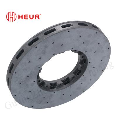 China HEUR Cutomize Carbon Ceramic Brake Disc 410*38mm Front Brake Set For Maserati Ghibli for sale