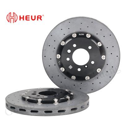 China Heur Brake Carbon Ceramic Disc For Audi G500 Glk Glc Cls  Upgrade 390*36mm Front Set for sale