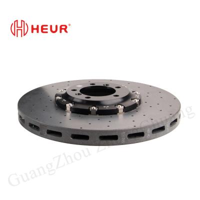 China HEUR Kit de freio dianteiro Refit Disc de cerâmica de carbono 440mm Para Audi Rs7 A4 B8 RS5 à venda