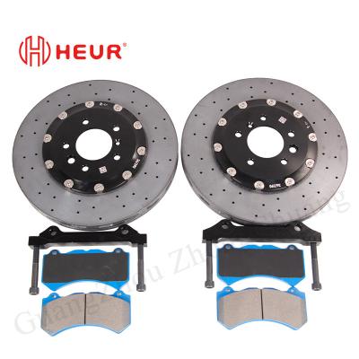 China HEUR Brake Carbon Ceramic Disc For Mercedes AMG S Class Replacement 440mm*40 Front Set for sale