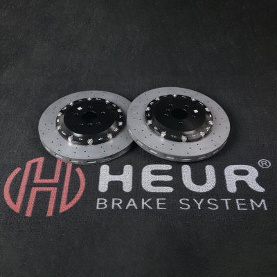 China HEUR Brake Carbon Ceramic Disc For GLS GLA G500 G Upgrade 410*32mm Rear Set for sale