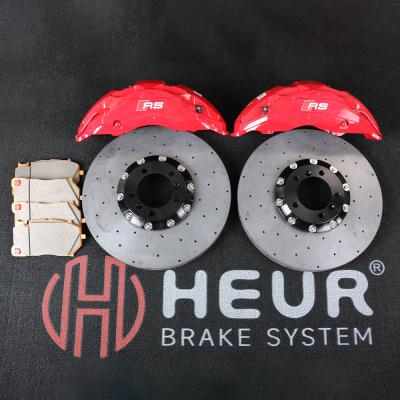 China HEUR Carbon Ceramic Brake Disc Upgrade F Set 420*40mm For AUDI Rs3 Rs7 A3 C7 S7 for sale