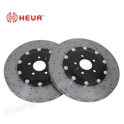 China HEUR Brake Carbon Ceramic Disc For Honda Accord Replacement 380mm Front Set for sale