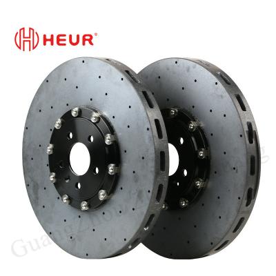 China HEUR Brake Carbon Ceramic Disc For Audi S4 B8 Rs7 Replacement 420mm Front Set for sale