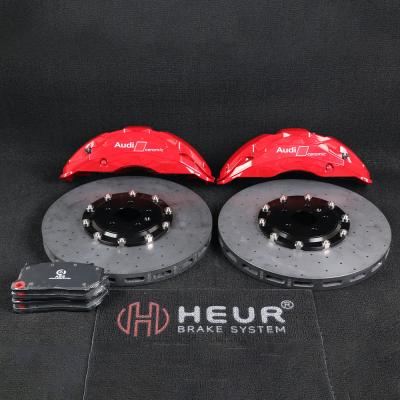 Chine Légère personnalisée Ferrari Carbon Ceramique freins Rotors 440 * 40 * 101mm Front Set à vendre