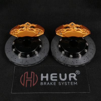 China HEUR Brake Carbon Ceramic Rotor For Vw Cc Golf R Mk7 Customize 330mm Rear Set for sale