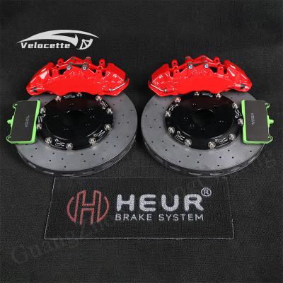 China HEUR Audi carbon ceramic brake discs For Customize A6(C5/4Y8) 1.8L 390*36mm front wheel for sale