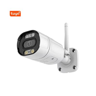 China Outdoor Human Motion HD 1080P Wireless IP Wifi Camera Bullet Security Camera Tracking Two Way Audio Night Vision for sale