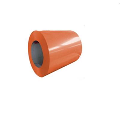 China Plates High Precision Aluminum Coil Powder Coated Brushed Aluminum Color Coil Coating Orange for sale