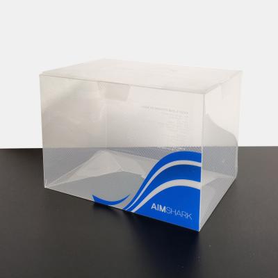 China Customizable Exceptional Quality Garbage Pet Box Clear PVC Plastic Stackable Box Parts Hard Plastic Boxes for sale