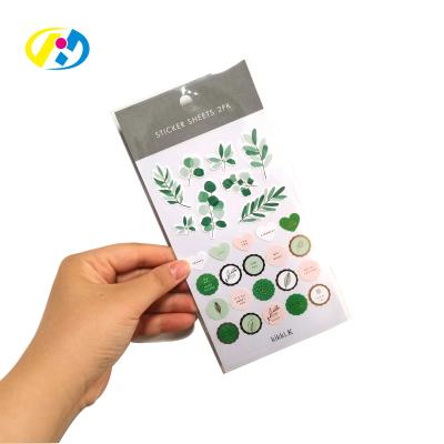 China High Adhesive Package Label Custom Printed Sticker Round Product Sticker for sale