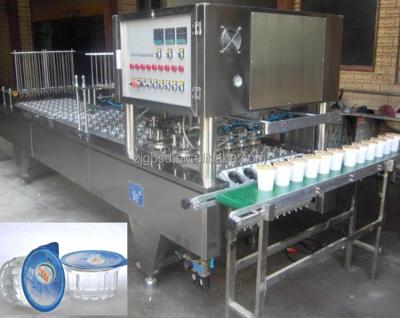 China Automatic Beverage Liquid Filling Sealing Machine For Mineral Water Cup for sale