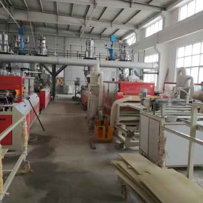 China Wood Plastic Composite Plates Production Line for sale