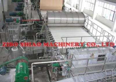 China Cultural Paper Machine , Fourdrinier Paper Machine For Double Offset Paper for sale