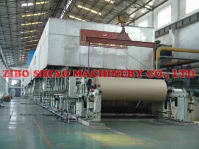 China High Strength Corrugated Paper, High Speed Fourdrinier Paper Machine for sale