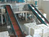 China Slat Chain Conveyor For Paper Pulping Machine , Conveying Speed Is 0 - 12 m/min for sale