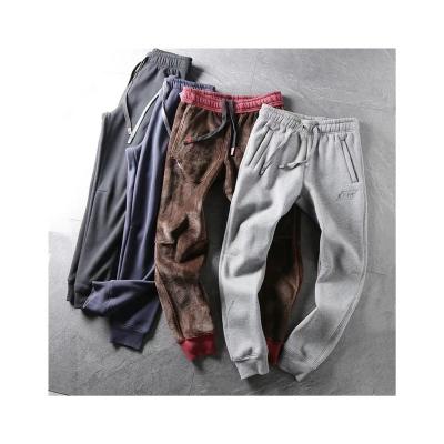 China Wholesale Man Sports 360 Grams Cotton Unisex Anti-Wrinkle Shear Custom White Track Sport Jogging Jogger Pants Mens Joggers for sale