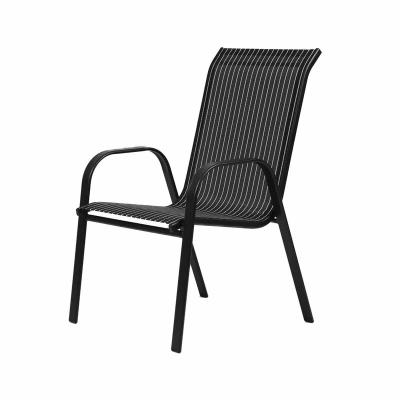 China Contemporary Folding Patio Chair Portable Outdoor Camping Beach Garden Chair With Arms for sale