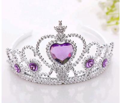 China Purely Charming & Nickel Hardware & wholesale sparkle lead free Crystal Rhinestone Tiara For Kids high quality plastic crowns and tiaras for sale