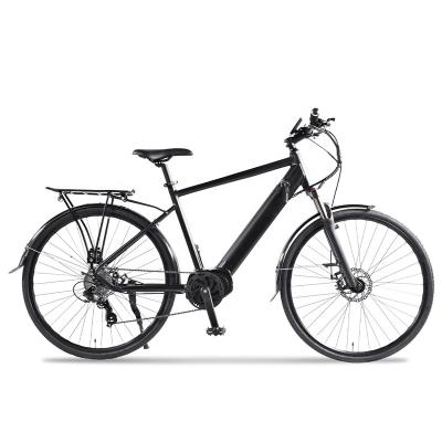 China Alloy 700C Al 6061 36V 250W City Aluminum Electric Bicycle With Suspension And Lithium Battery for sale