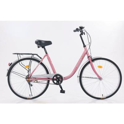 China Steel 24 Inch Customized Women Bike From Direct Manufacturer Vintage Bicycle Style for sale