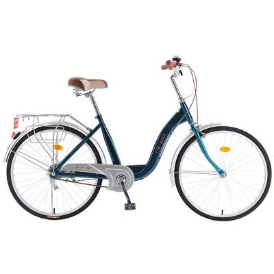 China 24 Inch High Carbon Steel City Bikes Women Bicycles With Adult Bicycle Customization OEM Factory Direct Stylish Style Available Many Colors for sale