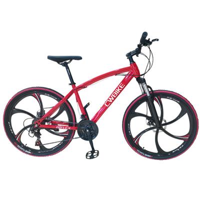 China Steel Bicycle Supplier 26 Inch 27.5 Inch MTB Mens 21 Speed ​​Mountain Bike With Disc Brake for sale