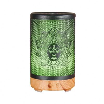 China Feel Comfortable Essential Oil Diffuser With 7 Color Changing LED With CE Rohs Certificates Iron Art Humidifier for sale