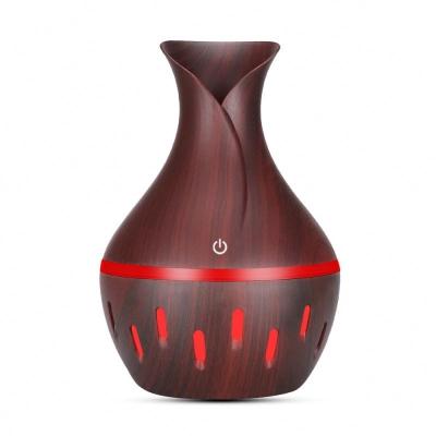 China 2020 Best Selling Amazon Car Customized Colors Wood Grain Mist Air Humidifier Bottle Humidifier for sale