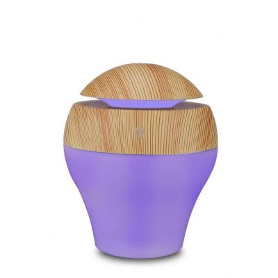 China Innovative Wood Grain Aromatherapy Air Diffuser Wholesale Aromatherapy Essential Oil Ultrasmit Nebulizer Diffuser for sale