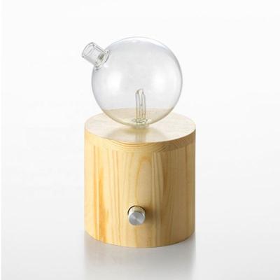 China Household Waterless Auto Off Aromatherapy Wooden Aroma Diffuser Essential Oil Nebulizer Plastic Glass For Home Essential Oil Diffuser for sale