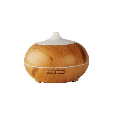 China 2021 Newest 500ml Mini Air Humidifier Aroma Diffuser Commercial Remote Essential Oil 7 Wood Aromas Led For Home for sale