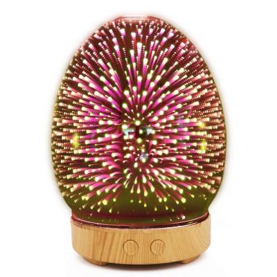 China Smell Comfortable Glass 3D Aroma Diffuser Aromatherapy Essential Oil Diffuser Wholesale for sale