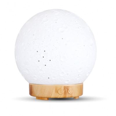 China Household Moon Aroma Diffuser Ultrasonic Ceramic Ceramic Essential Oil Aroma Diffuser for sale