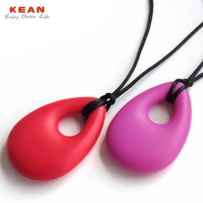 China Romantic Silicone Baby Non-Toxic Chewable Beads Jewelry Food Grade Pendant Necklace for sale