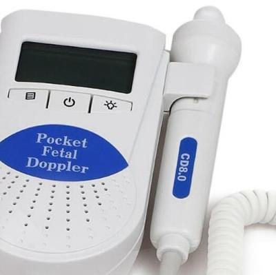 China Plastic Fetal Doppler Manufactures Portable Pouch Price Fetal Doppler Fetal Doppler for sale